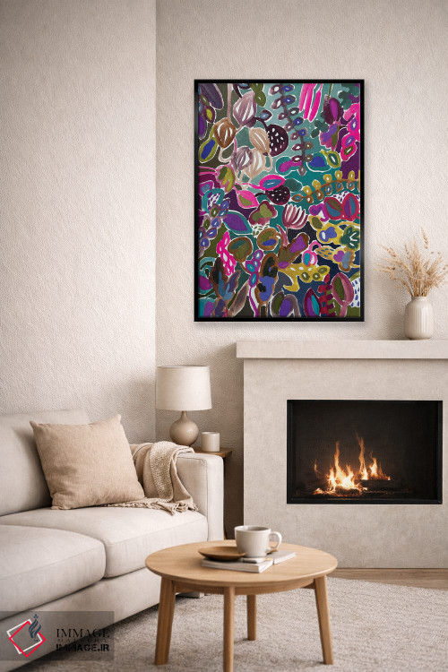 تابلو دکوراتیو گل ها هفتم اثر لنکا اشتسنا - D6B