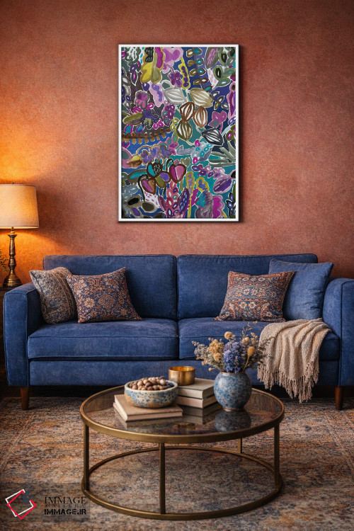 تابلو دکوراتیو گل ها دوازدهم اثر لنکا اشتسنا - D4W