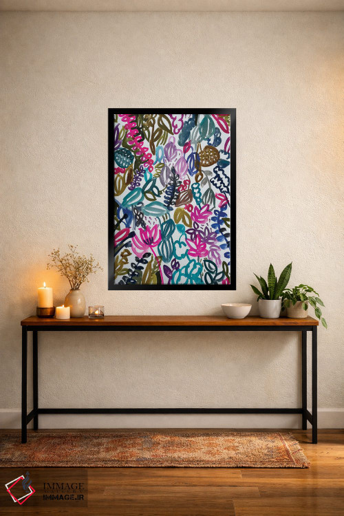 تابلو دکوراتیو گل ها دهم اثر لنکا اشتسنا - D4B