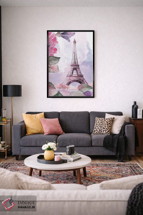 تابلو دکوراتیو "شکوفه های پاریسی I" اثر لینی لورث - D4B