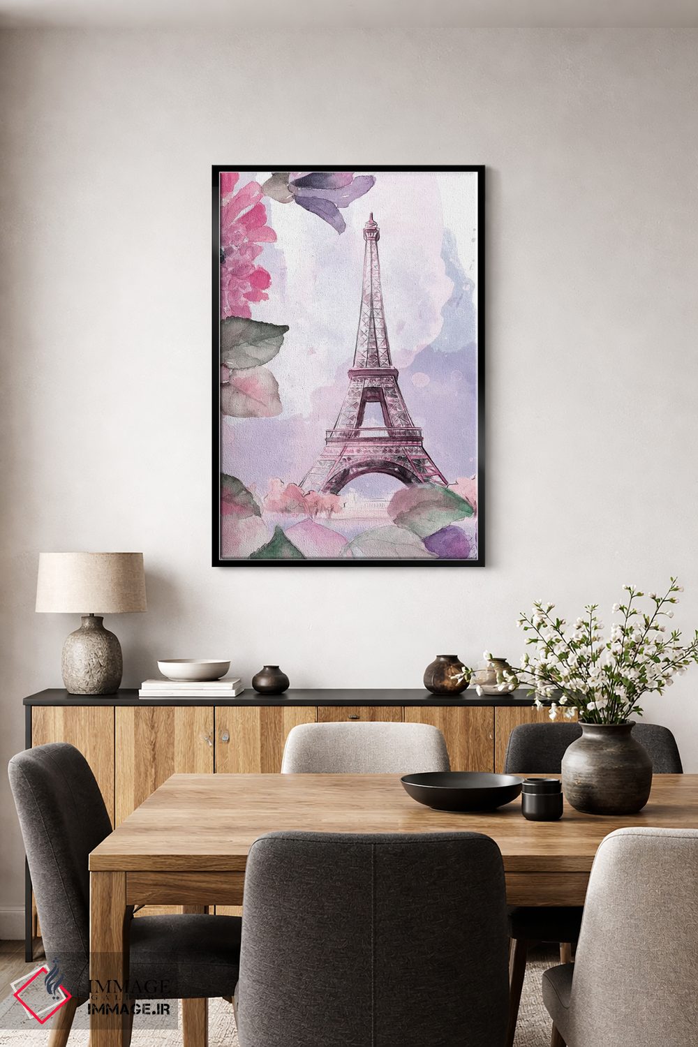 تابلو دکوراتیو "شکوفه های پاریسی I" اثر لینی لورث - D5B