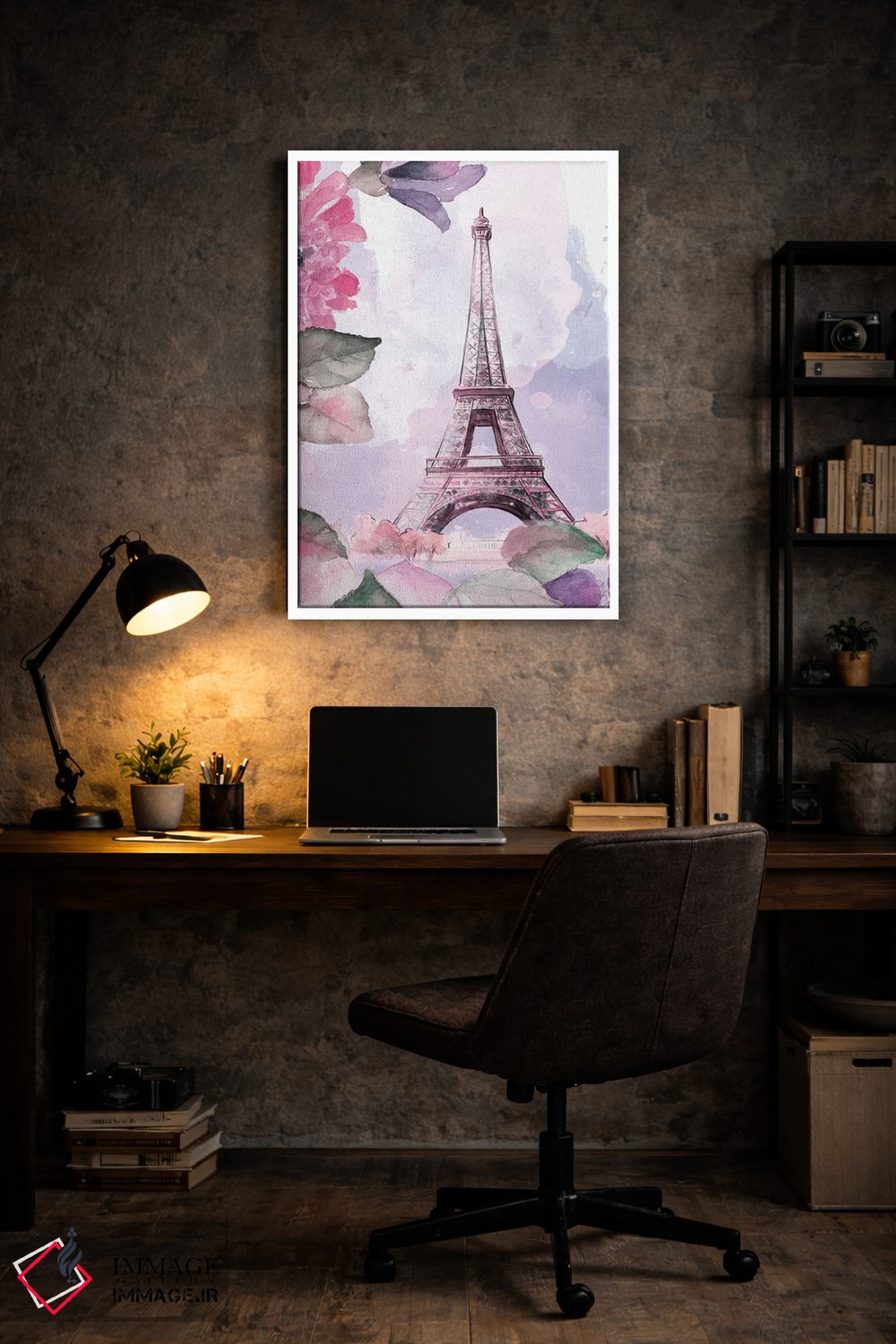 تابلو دکوراتیو "شکوفه های پاریسی I" اثر لینی لورث - D6W