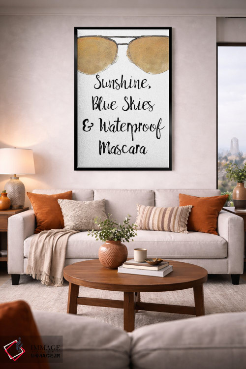 تابلو دکوراتیو "ریمل ضدآب" اثر لینی لورث - D2B