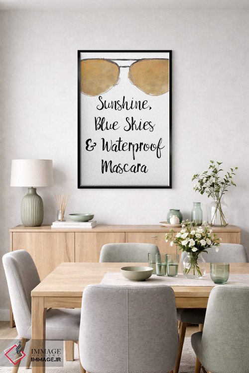 تابلو دکوراتیو "ریمل ضدآب" اثر لینی لورث - D6B