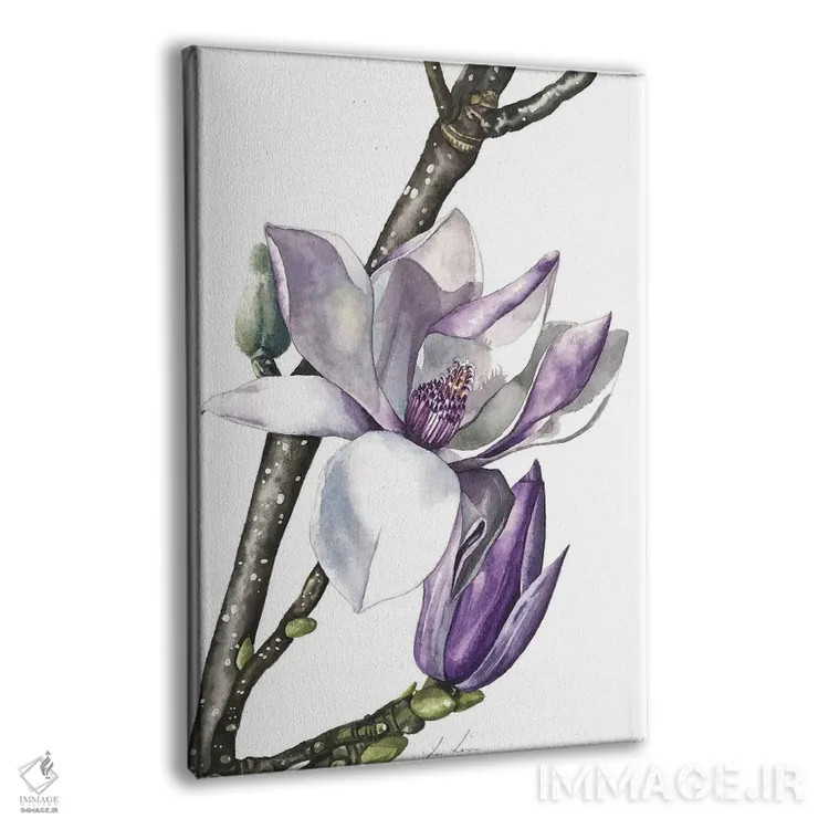 تابلو دکوراتیو "مگنولیا" اثر لیزا لنون - نمای پرسپکتیو محصول