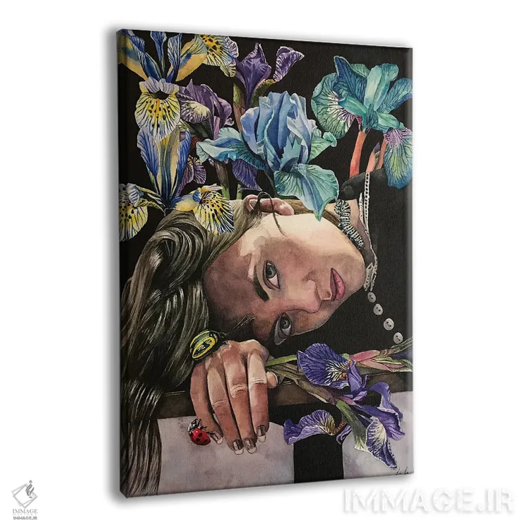 تابلو دکوراتیو "طبیعت" اثر لیزا لنون - نمای پرسپکتیو محصول