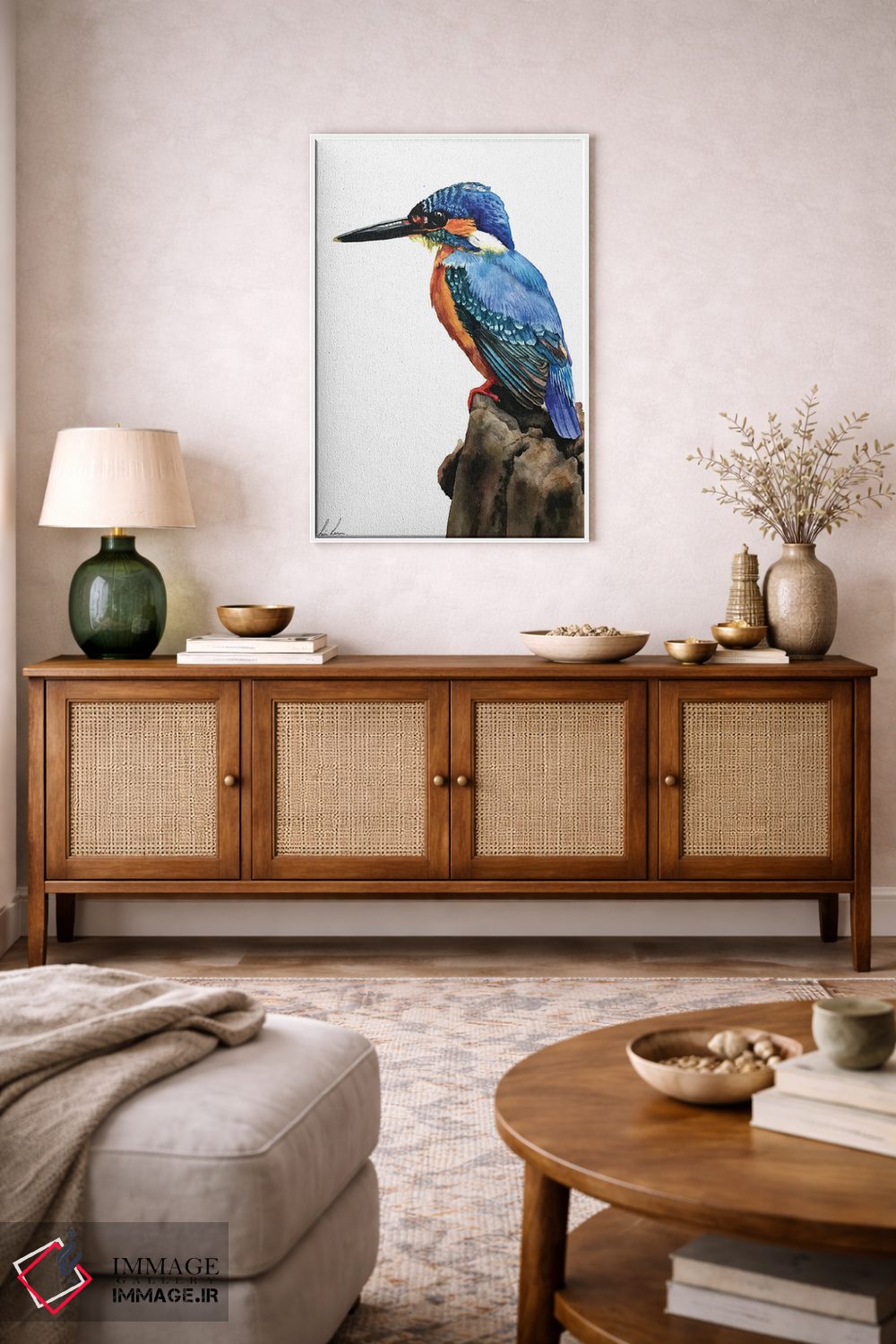 تابلو دکوراتیو "کتک" اثر لیزا لنون - D3W