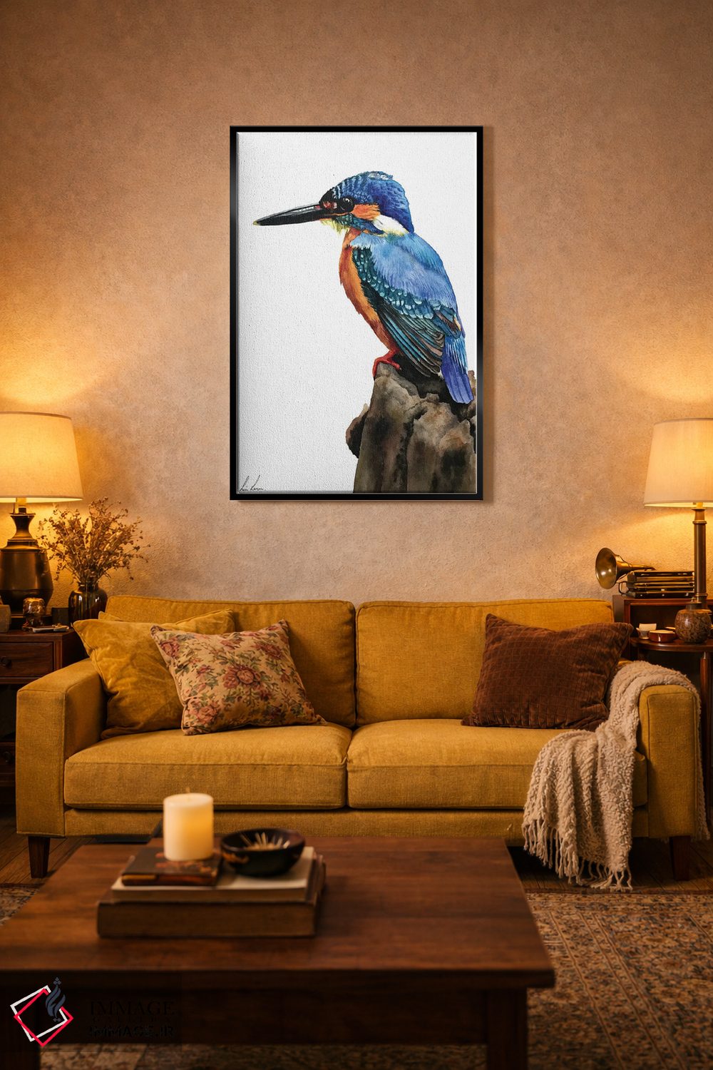 تابلو دکوراتیو "کتک" اثر لیزا لنون - D4B