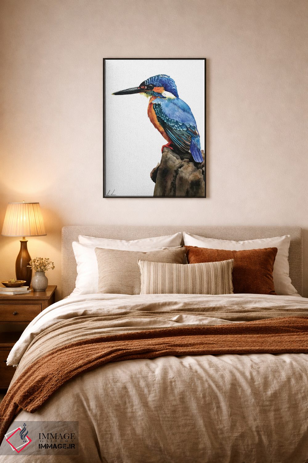 تابلو دکوراتیو "کتک" اثر لیزا لنون - D6B