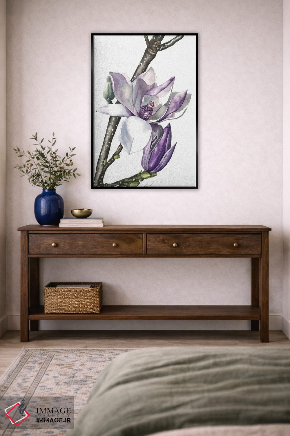 تابلو دکوراتیو "مگنولیا" اثر لیزا لنون - D5B