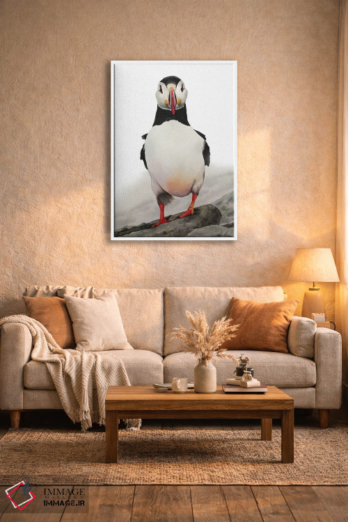 تابلو دکوراتیو "پافین " اثر لیزا لنون - D3W