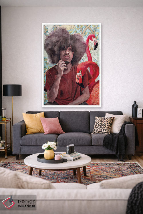 تابلو دکوراتیو "صلح" اثر لیزا لنون - D1W