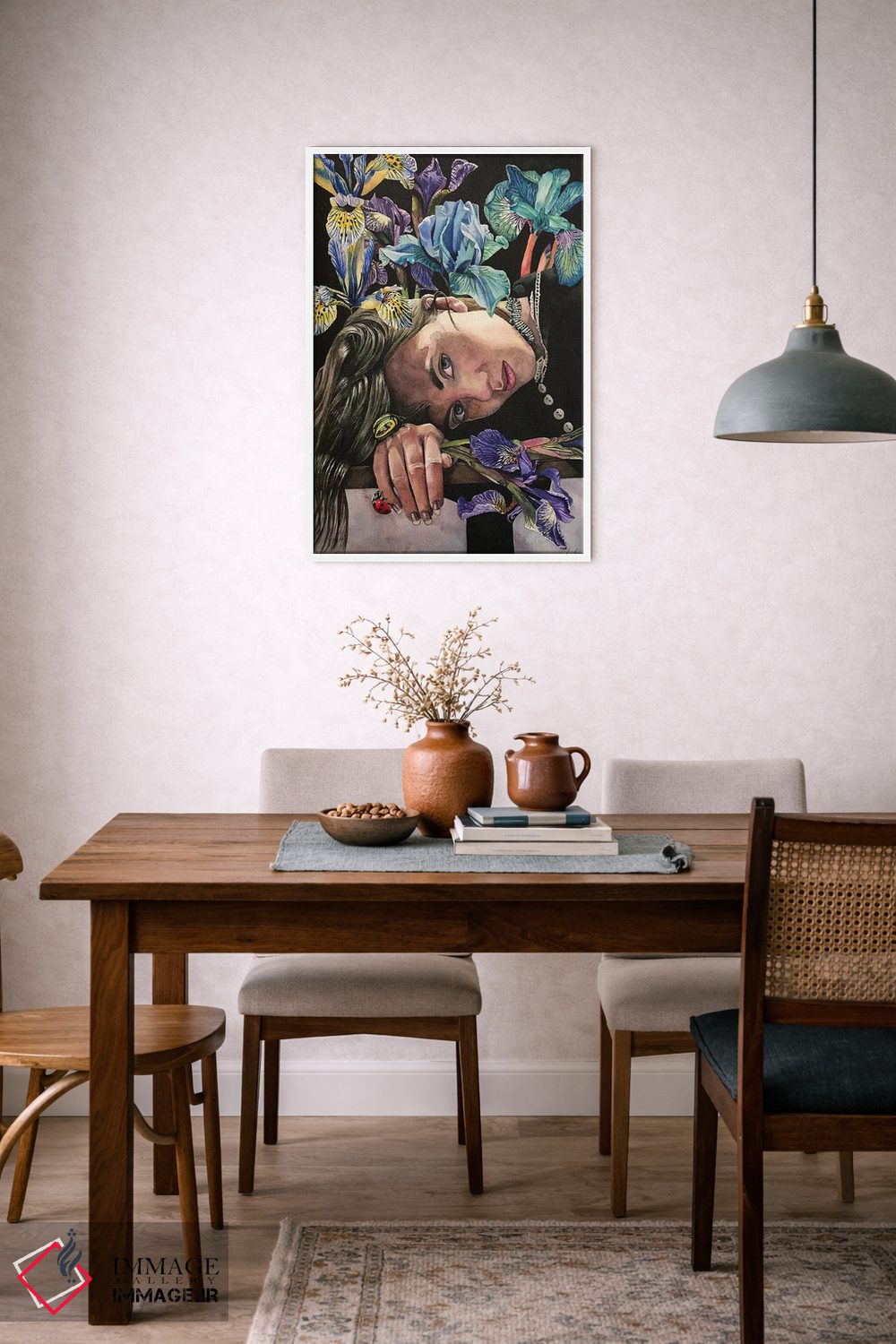 تابلو دکوراتیو "طبیعت" اثر لیزا لنون - D6W