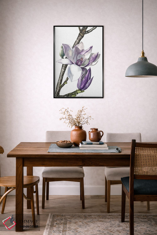 تابلو دکوراتیو "مگنولیا" اثر لیزا لنون - D6B