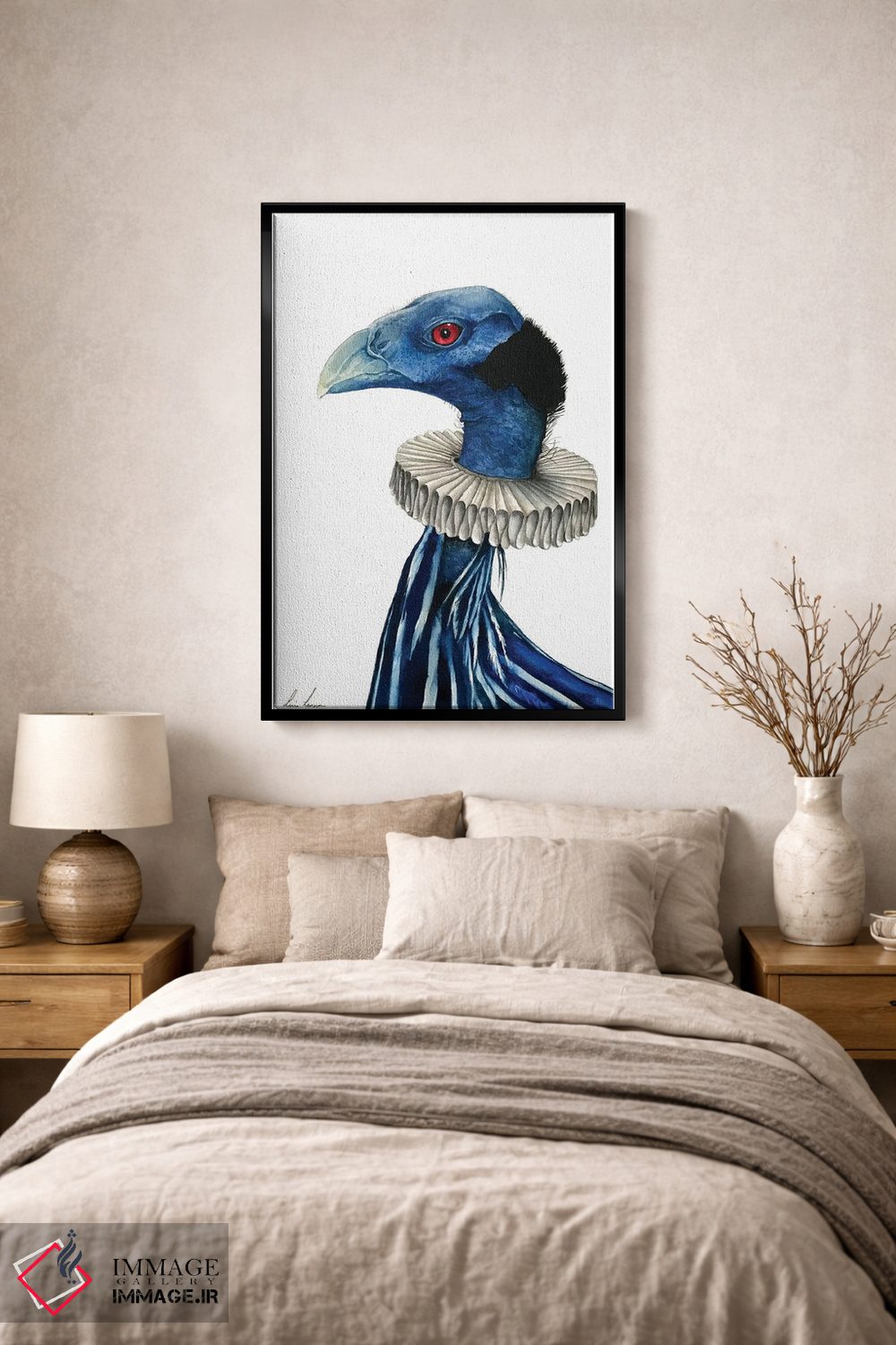 تابلو دکوراتیو "آقای مرغ جنگلی" اثر لیزا لنون - D2B