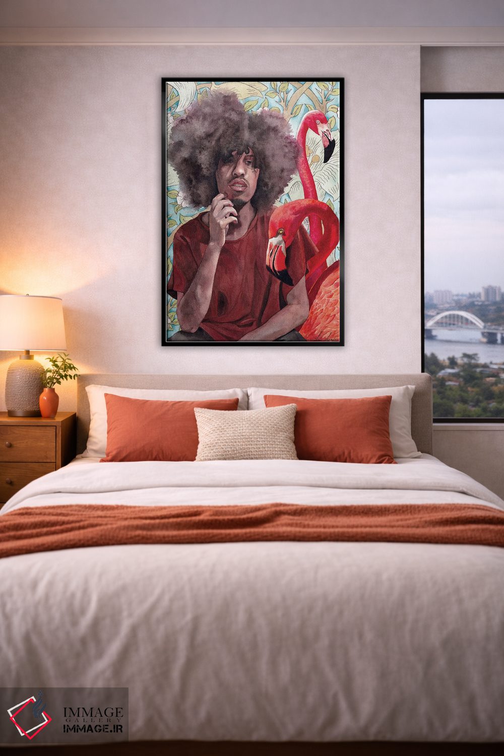 تابلو دکوراتیو "صلح" اثر لیزا لنون - D3B