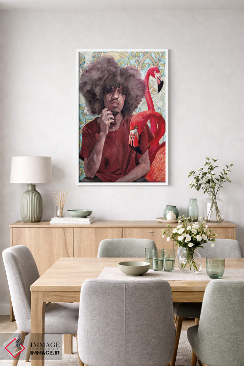 تابلو دکوراتیو "صلح" اثر لیزا لنون - D5W