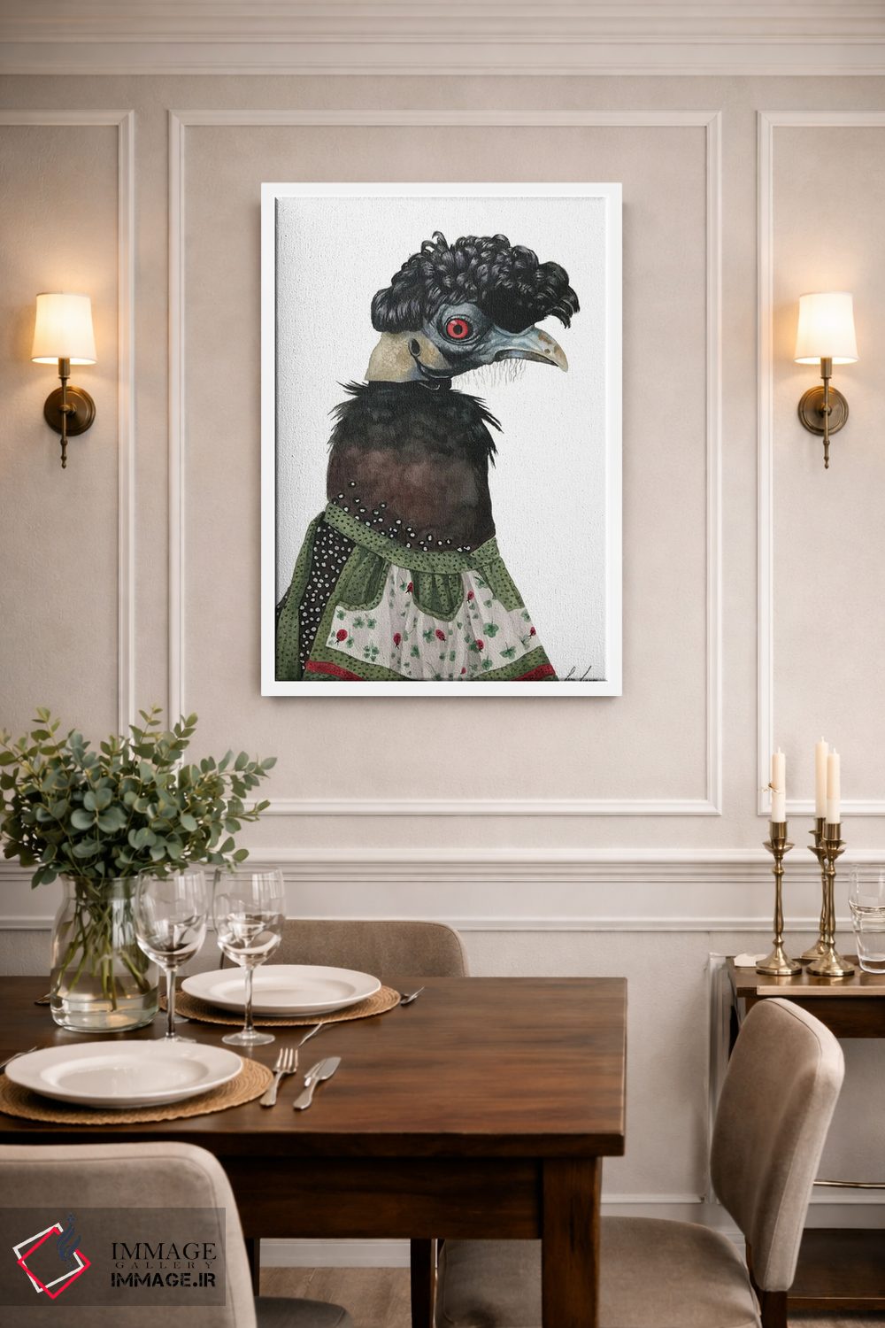 تابلو دکوراتیو "هیلدا" اثر لیزا لنون - D1W