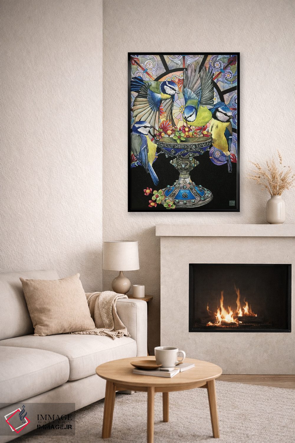 تابلو دکوراتیو "هایپریون" اثر لیزا لنون - D6B