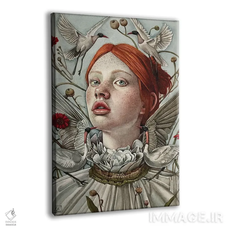 تابلو دکوراتیو "ابیگیل" اثر لیزا لنون - نمای پرسپکتیو محصول