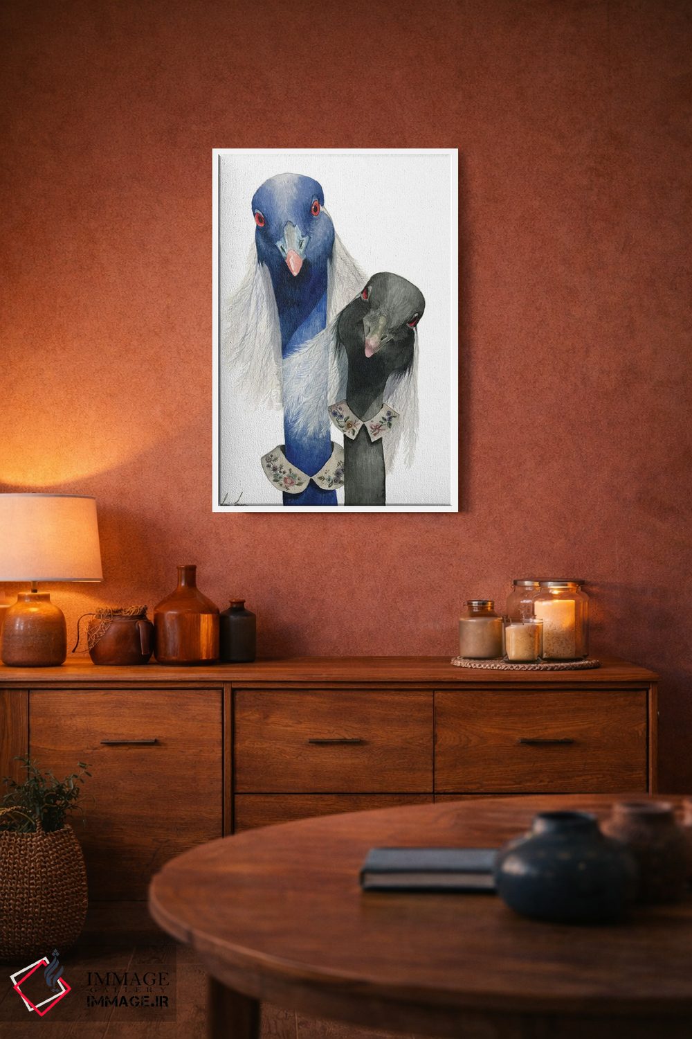 تابلو دکوراتیو "خواهران" اثر لیزا لنون - D2W