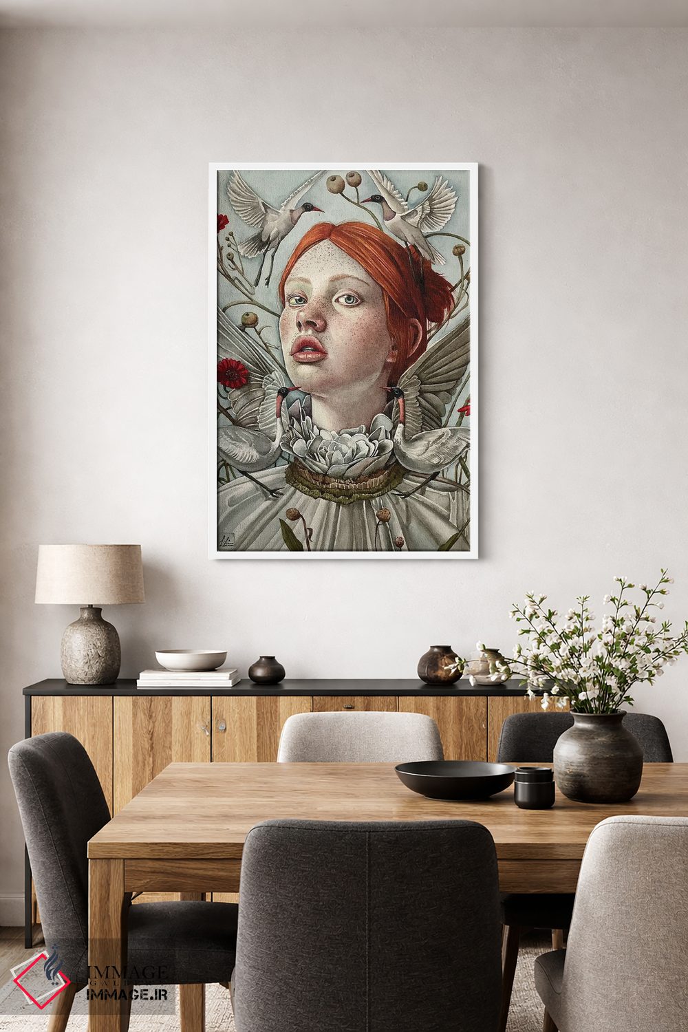 تابلو دکوراتیو "ابیگیل" اثر لیزا لنون - D3W