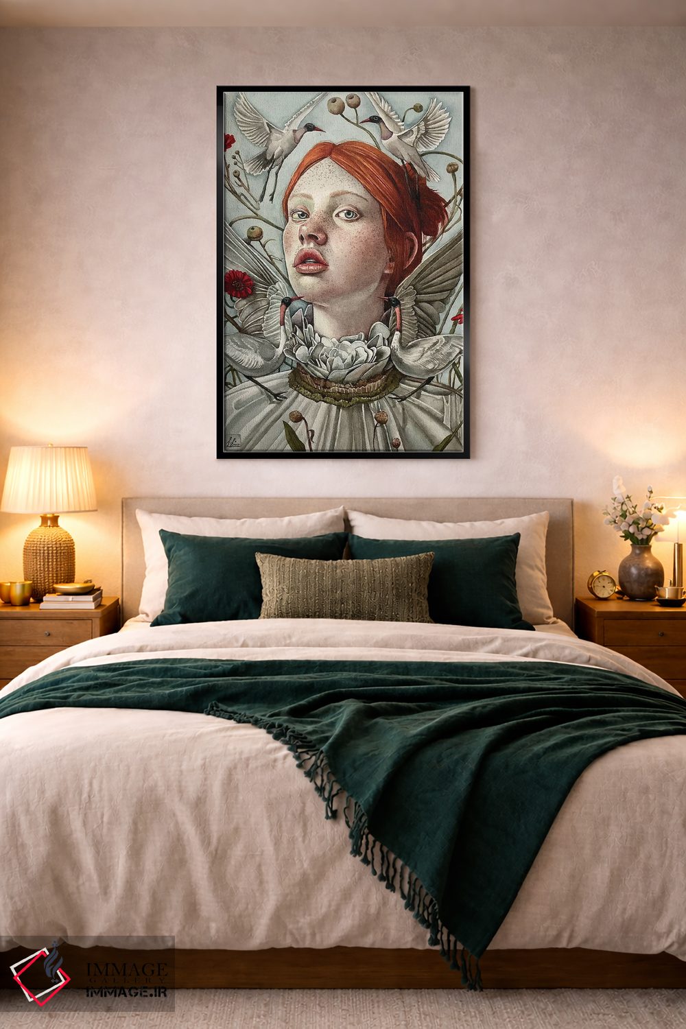 تابلو دکوراتیو "ابیگیل" اثر لیزا لنون - D4B