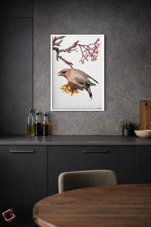 تابلو دکوراتیو "مگس خوار شمعی" اثر لیزا لنون - D1W