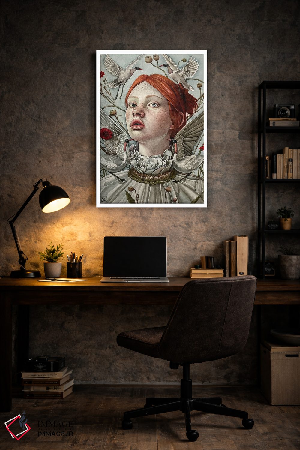 تابلو دکوراتیو "ابیگیل" اثر لیزا لنون - D6W