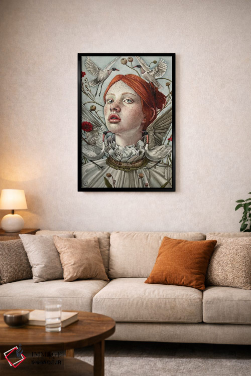 تابلو دکوراتیو "ابیگیل" اثر لیزا لنون - D5B