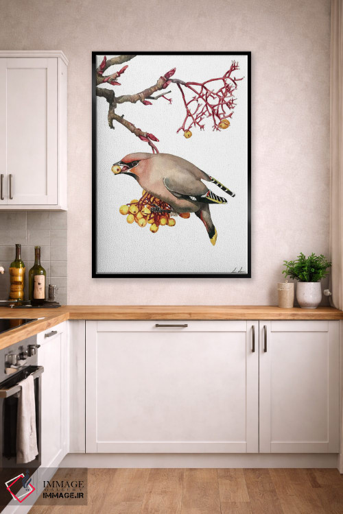 تابلو دکوراتیو "مگس خوار شمعی" اثر لیزا لنون - D2B