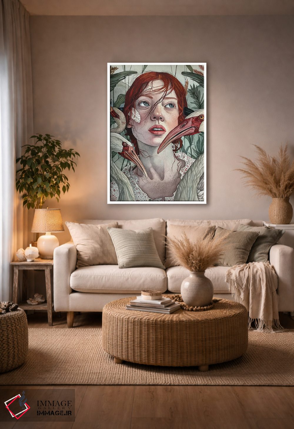 تابلو دکوراتیو "پنی" اثر لیزا لنون - D2W