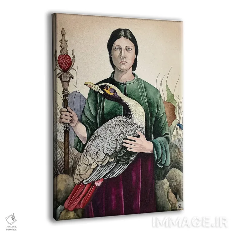 تابلو دکوراتیو "سرگردان" اثر لیزا لنون - نمای پرسپکتیو محصول