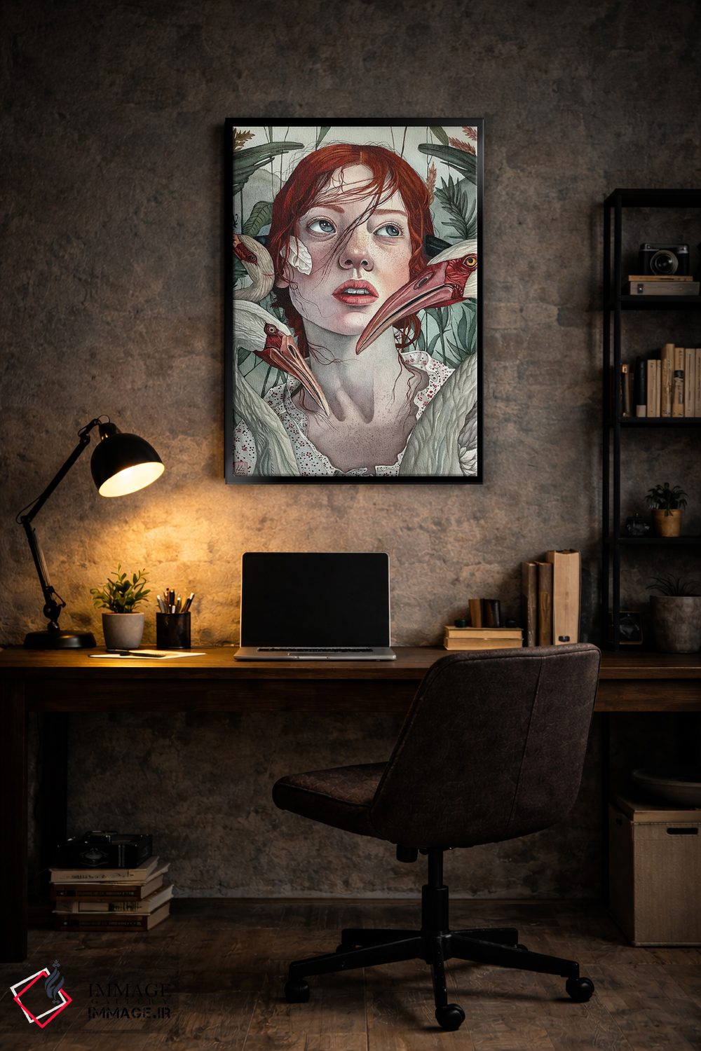 تابلو دکوراتیو "پنی" اثر لیزا لنون - D6B