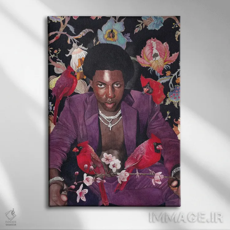 تابلو دکوراتیو "مهربانی" اثر لیزا لنون - نمای روبهرو روی دیوار