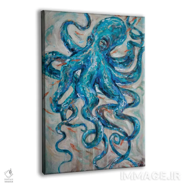 تابلو دکوراتیو "هوشیار" اثر لیندا اولسن - نمای پرسپکتیو محصول