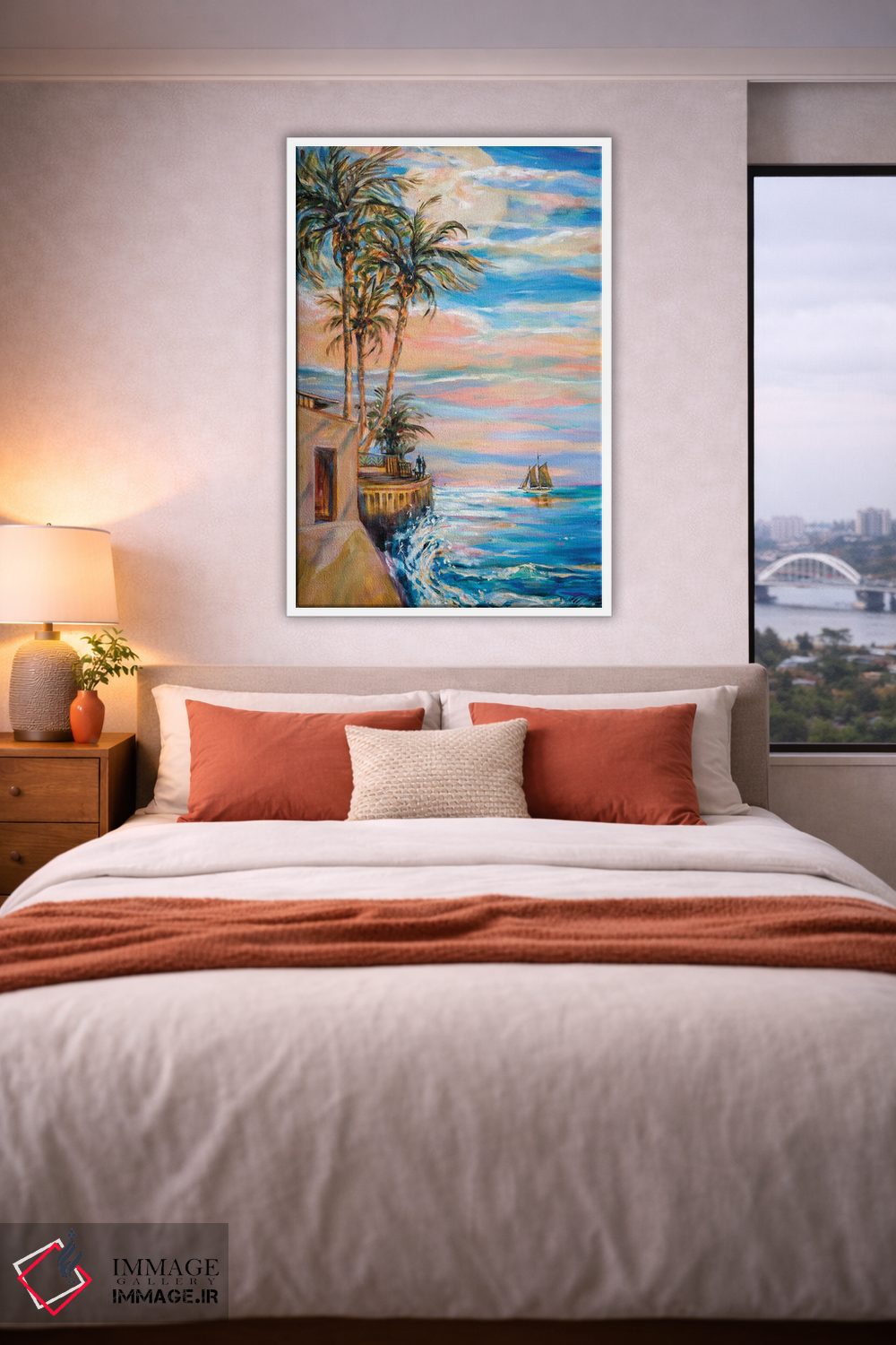 تابلو دکوراتیو "رویاهای نوک جنوبی" اثر لیندا اولسن - D2W