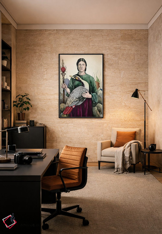 تابلو دکوراتیو "سرگردان" اثر لیزا لنون - D6B