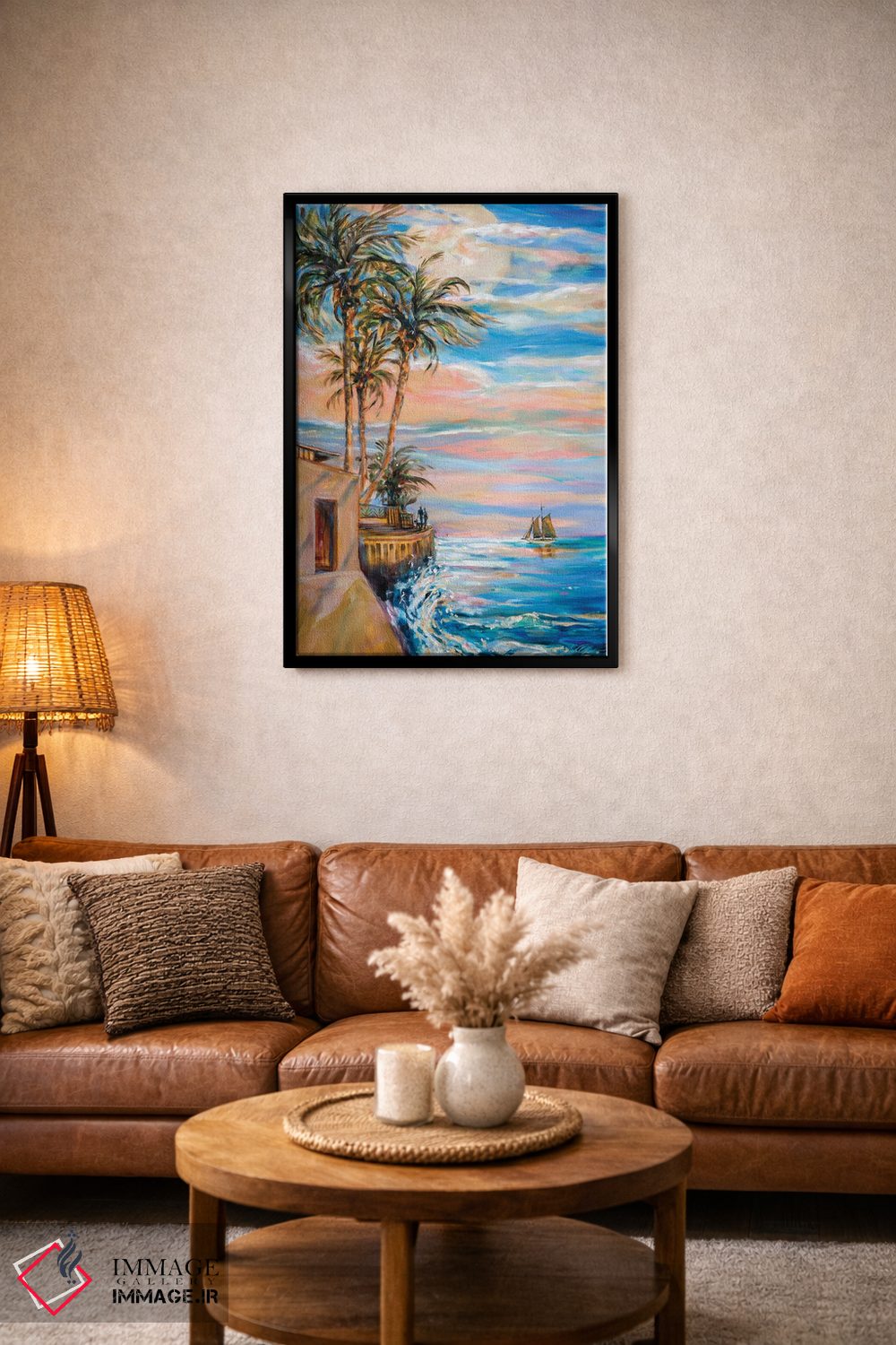 تابلو دکوراتیو "رویاهای نوک جنوبی" اثر لیندا اولسن - D3B