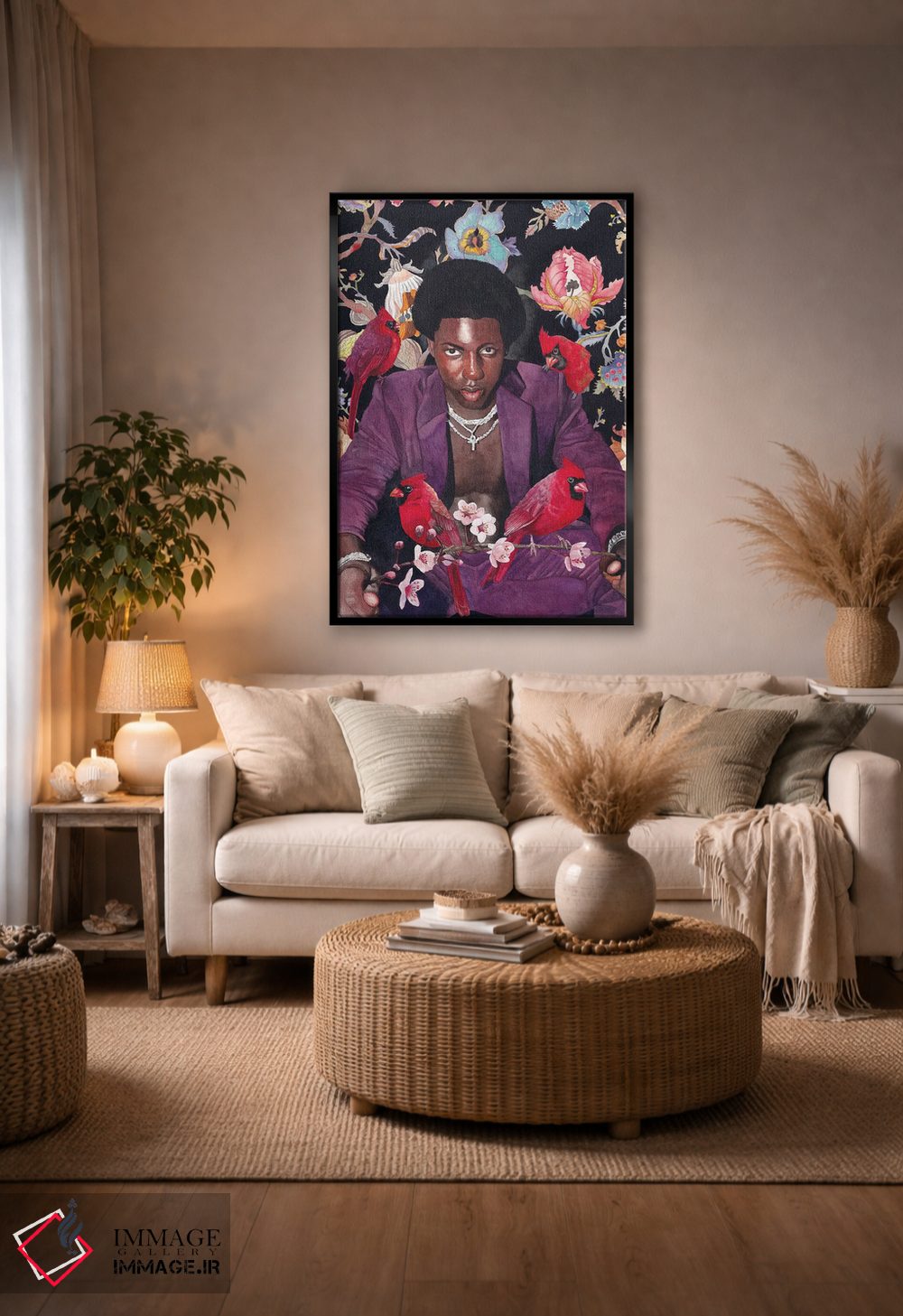 تابلو دکوراتیو "مهربانی" اثر لیزا لنون - D4B