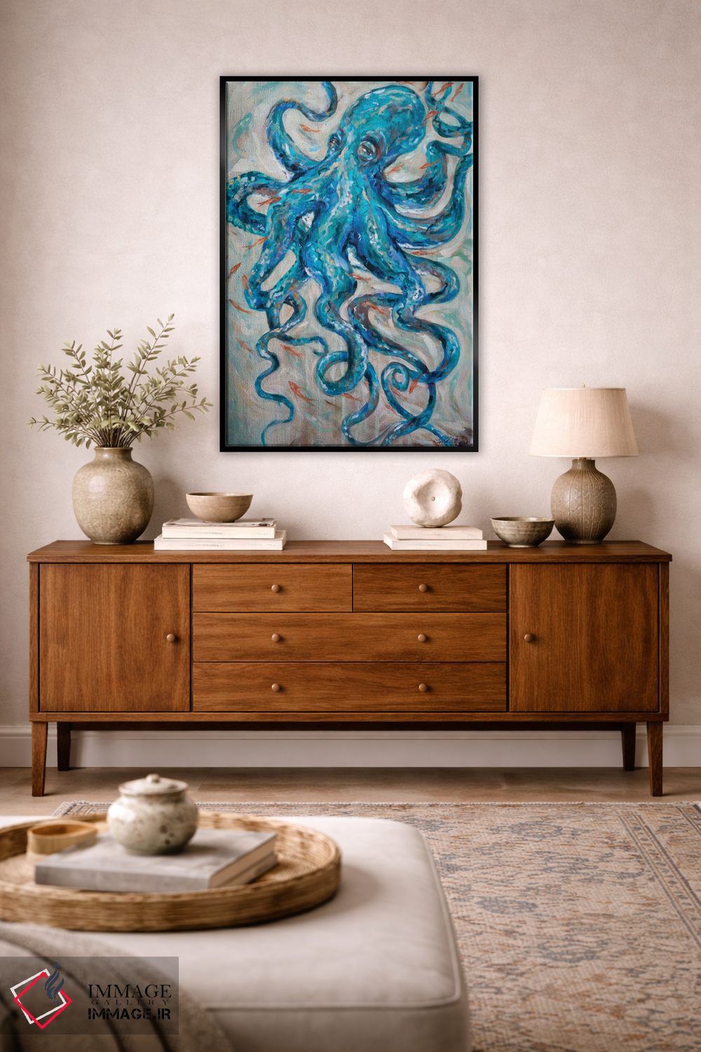 تابلو دکوراتیو "هوشیار" اثر لیندا اولسن - D2B