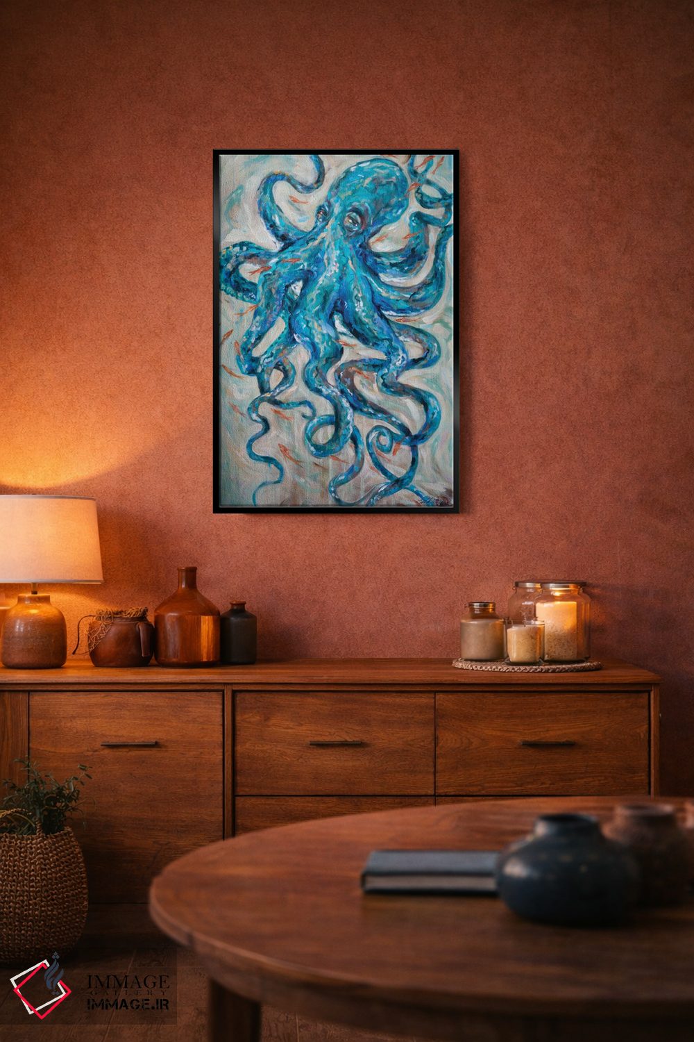 تابلو دکوراتیو "هوشیار" اثر لیندا اولسن - D4B