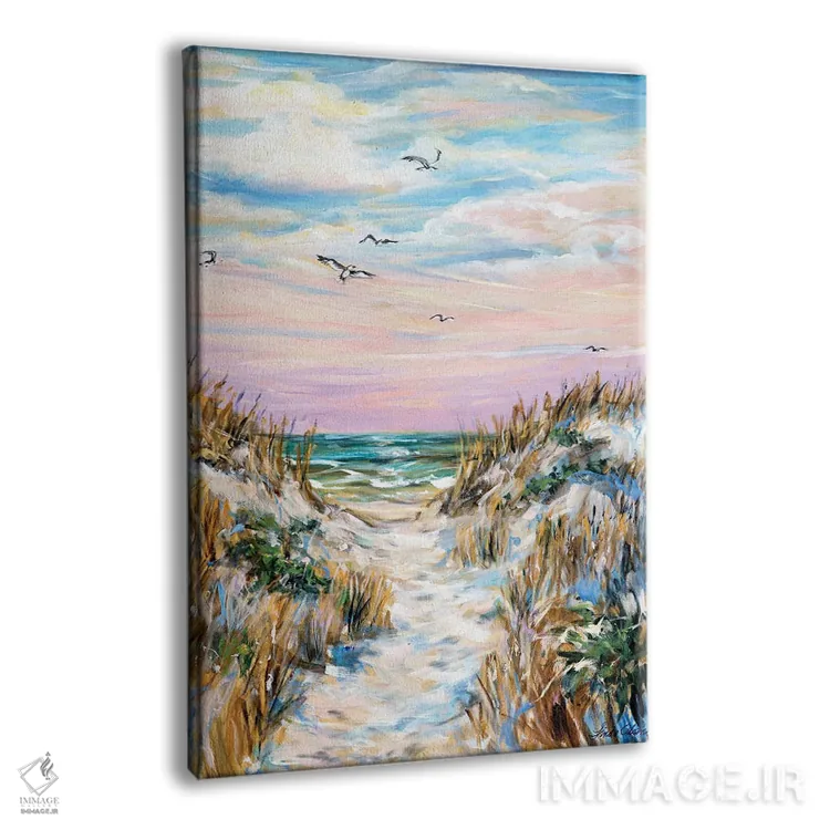 تابلو دکوراتیو بادهای مساعد اثر لیندا اولسن - نمای پرسپکتیو محصول