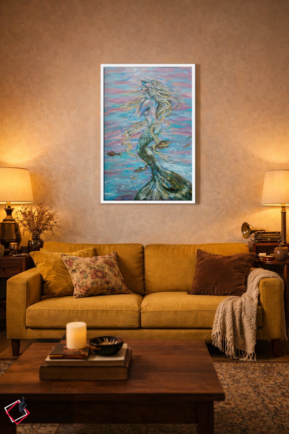 تابلو دکوراتیو عشق اثر لیندا اولسن - D1W