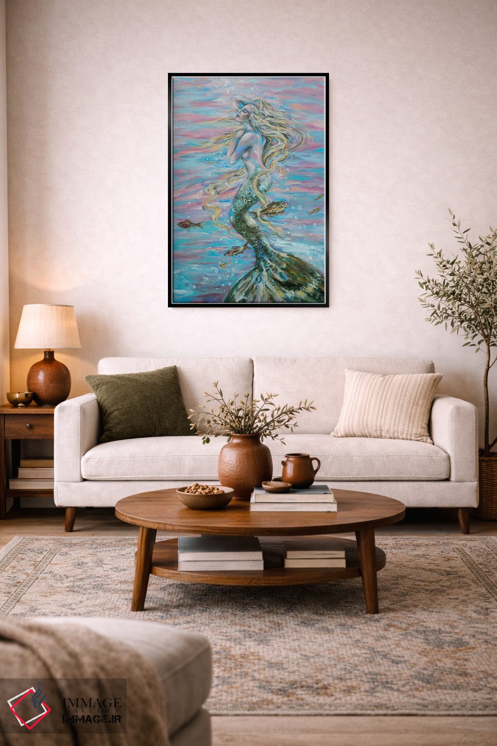 تابلو دکوراتیو عشق اثر لیندا اولسن - D3B