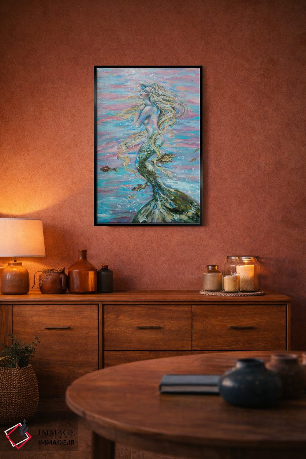 تابلو دکوراتیو عشق اثر لیندا اولسن - D5B