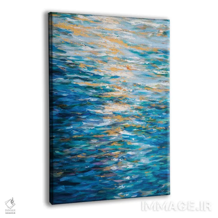 تابلو دکوراتیو تاثیر بازتاب اثر لیندا اولسن - نمای پرسپکتیو محصول