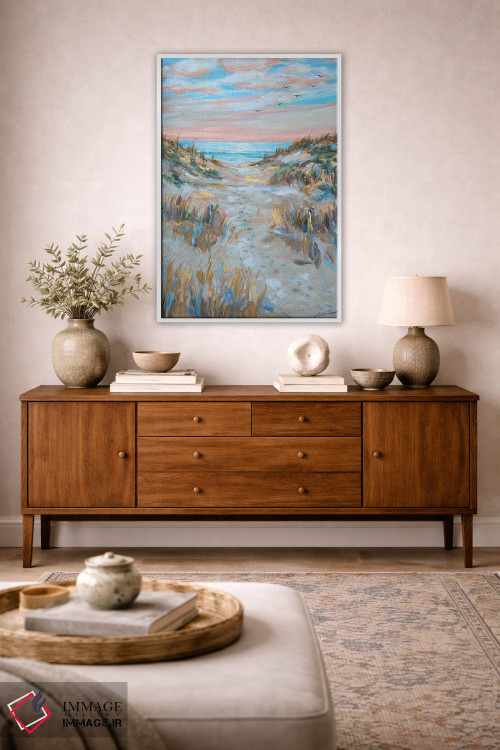 تابلو دکوراتیو مسیر ردپاها اثر لیندا اولسن - D3W