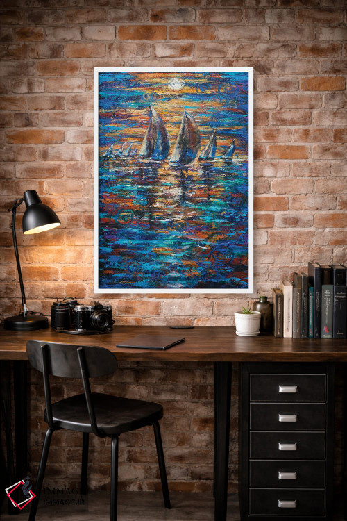 تابلو انتزاعی مسابقه انسنادا اثر لیندا اولسن - D2W