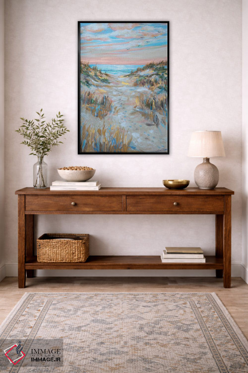 تابلو دکوراتیو مسیر ردپاها اثر لیندا اولسن - D4B